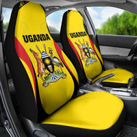 Uganda Cricket Car Seat Cover Go Cricket Cranes - Wonder Print Shop