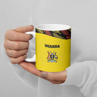 Custom Uganda Cricket Ceramic Mug Go Cricket Cranes - Wonder Print Shop
