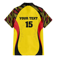 Custom Uganda Cricket Family Matching Mermaid Dress and Hawaiian Shirt Go Cricket Cranes - Wonder Print Shop