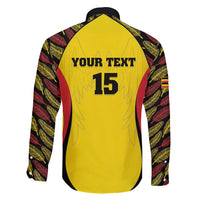 Custom Uganda Cricket Family Matching Mermaid Dress and Hawaiian Shirt Go Cricket Cranes - Wonder Print Shop