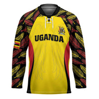 Custom Uganda Cricket Hockey Jersey Go Cricket Cranes - Wonder Print Shop