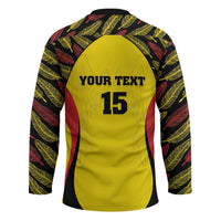 Custom Uganda Cricket Hockey Jersey Go Cricket Cranes - Wonder Print Shop