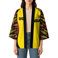 Custom Uganda Cricket Kimono Go Cricket Cranes - Wonder Print Shop