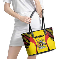 Uganda Cricket Leather Tote Bag Go Cricket Cranes - Wonder Print Shop