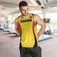 Custom Uganda Cricket Men Tank Top Go Cricket Cranes - Wonder Print Shop