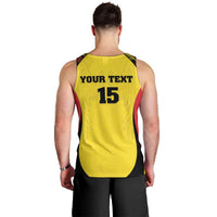 Custom Uganda Cricket Men Tank Top Go Cricket Cranes - Wonder Print Shop