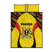 Uganda Cricket Quilt Bed Set Go Cricket Cranes - Wonder Print Shop