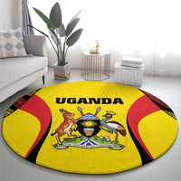 Uganda Cricket Round Carpet Go Cricket Cranes - Wonder Print Shop