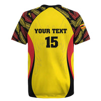 Custom Uganda Cricket Rugby Jersey Go Cricket Cranes - Wonder Print Shop
