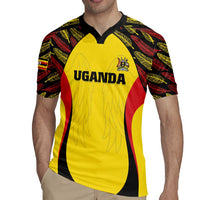 Custom Uganda Cricket Rugby Jersey Go Cricket Cranes - Wonder Print Shop