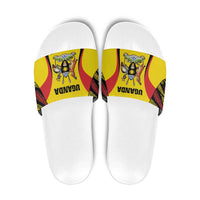 Uganda Cricket Slide Sandals Go Cricket Cranes - Wonder Print Shop