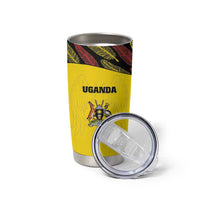 Custom Uganda Cricket Tumbler Cup Go Cricket Cranes - Wonder Print Shop