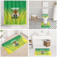 Nigeria Cricket Bathroom Set Come On Yellow Greens - Wonder Print Shop