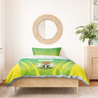 Nigeria Cricket Bedding Set Come On Yellow Greens - Wonder Print Shop