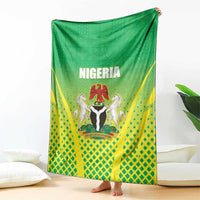 Nigeria Cricket Blanket Come On Yellow Greens - Wonder Print Shop