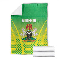 Nigeria Cricket Blanket Come On Yellow Greens - Wonder Print Shop