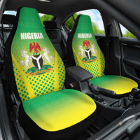 Nigeria Cricket Car Seat Cover Come On Yellow Greens - Wonder Print Shop