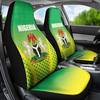 Nigeria Cricket Car Seat Cover Come On Yellow Greens - Wonder Print Shop