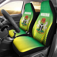 Nigeria Cricket Car Seat Cover Come On Yellow Greens - Wonder Print Shop