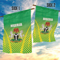 Nigeria Cricket Garden Flag Come On Yellow Greens - Wonder Print Shop