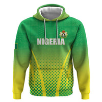 Custom Nigeria Cricket Hoodie Come On Yellow Greens - Wonder Print Shop