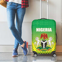 Nigeria Cricket Luggage Cover Come On Yellow Greens - Wonder Print Shop