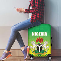 Nigeria Cricket Luggage Cover Come On Yellow Greens - Wonder Print Shop