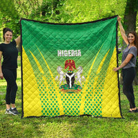 Nigeria Cricket Quilt Come On Yellow Greens - Wonder Print Shop