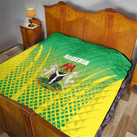 Nigeria Cricket Quilt Come On Yellow Greens - Wonder Print Shop
