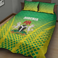 Nigeria Cricket Quilt Bed Set Come On Yellow Greens - Wonder Print Shop