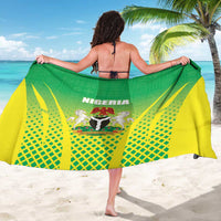 Nigeria Cricket Sarong Come On Yellow Greens - Wonder Print Shop