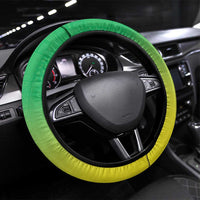 Nigeria Cricket Steering Wheel Cover Come On Yellow Greens - Wonder Print Shop