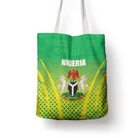 Nigeria Cricket Tote Bag Come On Yellow Greens - Wonder Print Shop