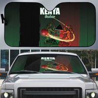 Kenya Cricket Auto Sun Shade Go Simbas Go - Wonder Print Shop