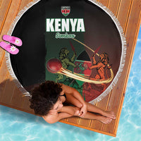 Kenya Cricket Beach Blanket Go Simbas Go - Wonder Print Shop