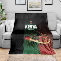 Kenya Cricket Blanket Go Simbas Go - Wonder Print Shop