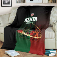 Kenya Cricket Blanket Go Simbas Go - Wonder Print Shop