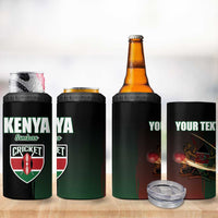 Custom Kenya Cricket 4 in 1 Can Cooler Tumbler Go Simbas Go - Wonder Print Shop