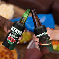 Custom Kenya Cricket 4 in 1 Can Cooler Tumbler Go Simbas Go - Wonder Print Shop
