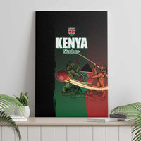 Kenya Cricket Canvas Wall Art Go Simbas Go - Wonder Print Shop