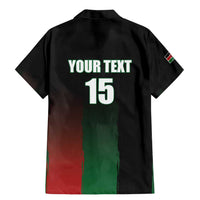 Custom Kenya Cricket Family Matching Mermaid Dress and Hawaiian Shirt Go Simbas Go - Wonder Print Shop