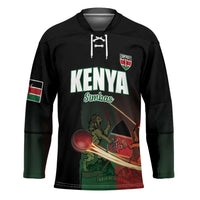Kenya Cricket Hockey Jersey Go Simbas Go - Wonder Print Shop
