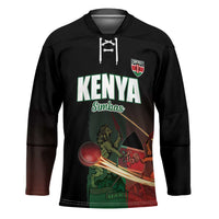 Kenya Cricket Hockey Jersey Go Simbas Go - Wonder Print Shop