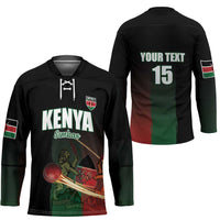 Kenya Cricket Hockey Jersey Go Simbas Go - Wonder Print Shop