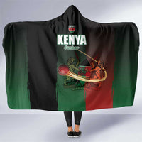 Kenya Cricket Hooded Blanket Go Simbas Go - Wonder Print Shop