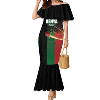 Custom Kenya Cricket Mermaid Dress Go Simbas Go - Wonder Print Shop