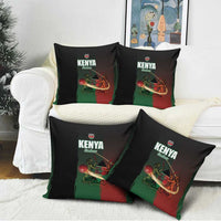 Kenya Cricket Pillow Cover Go Simbas Go - Wonder Print Shop
