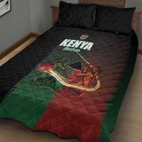 Kenya Cricket Quilt Bed Set Go Simbas Go - Wonder Print Shop