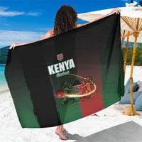 Kenya Cricket Sarong Go Simbas Go - Wonder Print Shop