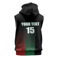 Kenya Cricket Sleeveless Zip Hoodie Go Simbas Go - Wonder Print Shop